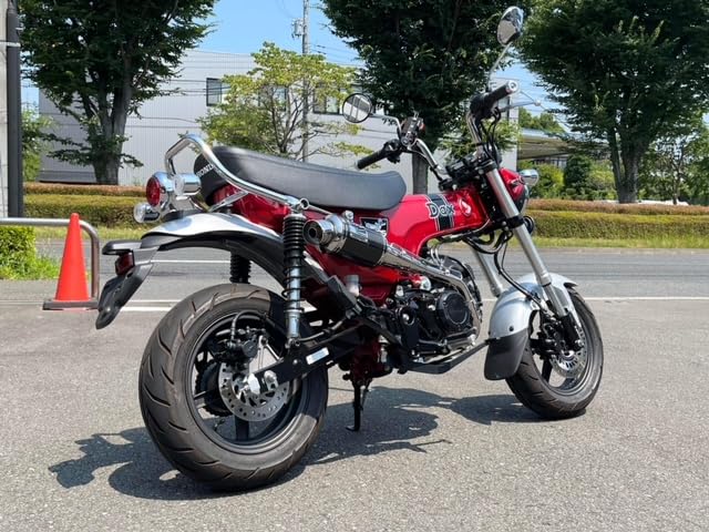 Amazon | ダックス125（JB04）用Type520マフラー【政府認証】 | フル